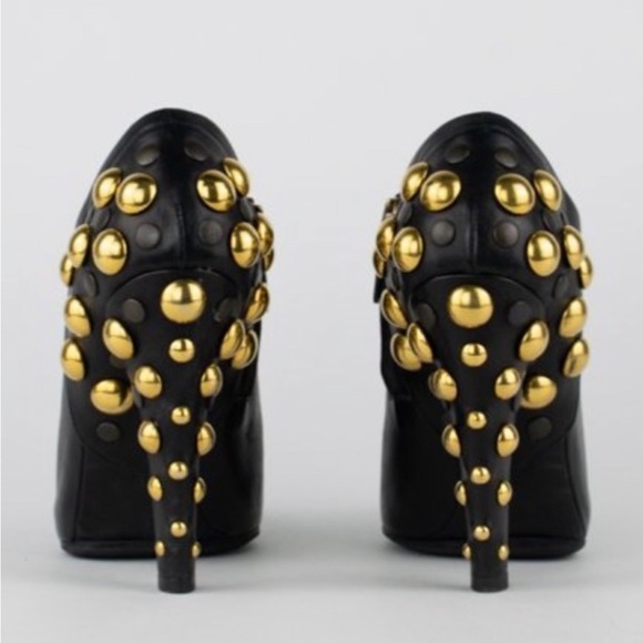 Gucci Babushka Studded Ankle booots - Picture 4 of 12